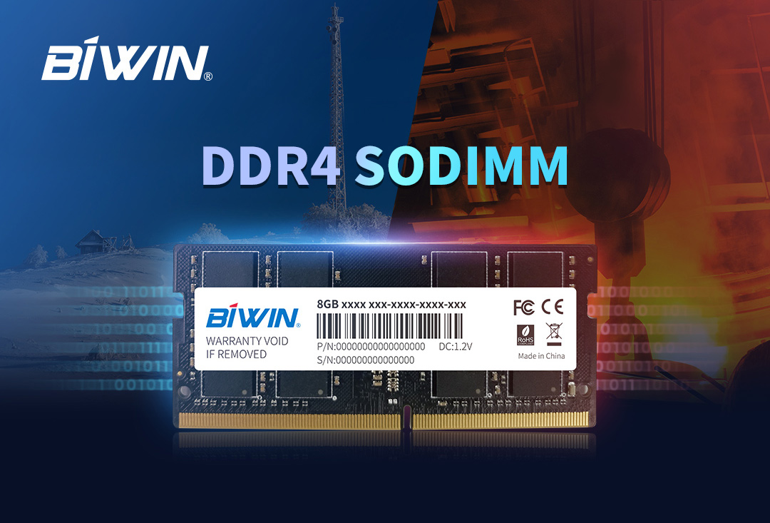 BIWIN Brings Industrial SODIMM for Industrial Controls